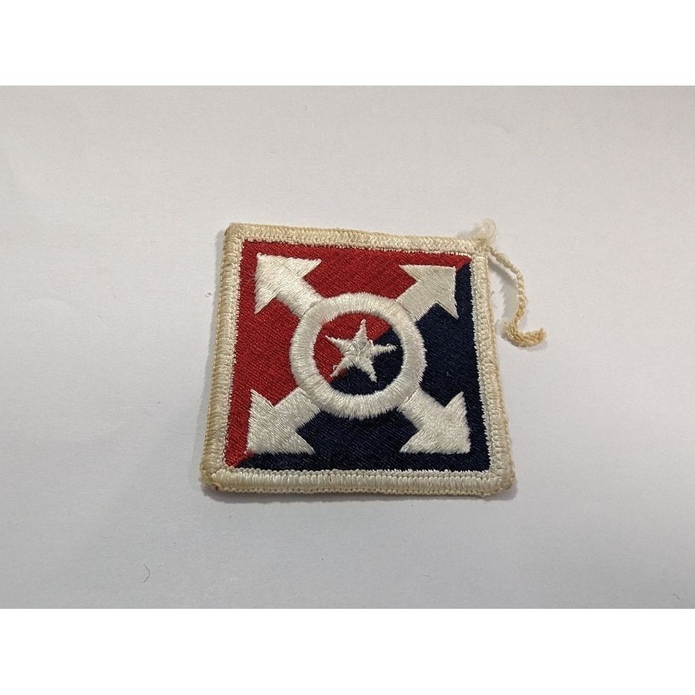 US Army Adjutant General Center School Patch Military Red Blue White Star Dress